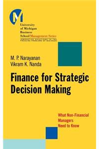 Finance for Strategic Decision-Making