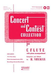 Concert and Contest Collection for C Flute Book/Online Media