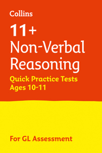 Letts 11+ Success - 11+ Non-Verbal Reasoning Quick Practice Tests Age 10-11 for the Gl Assessment Tests