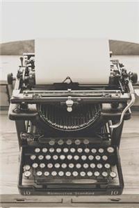 Vintage Typewriter Journal
