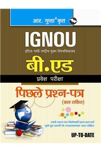 Ignou B.Ed. Entrance Test