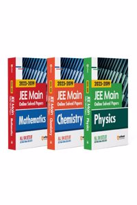 2023 - 2019 JEE Main Online Solved Papers Physics, Chemistry & Mathematics (EditionV)