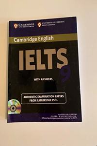 Cambridge Ielts 9 Self-Study Pack (Student's Book with Answers and Audio CDs (2)) China Reprint Edition: Authentic Examination Papers from Cambridge ESOL