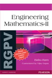 Engineering Mathematics II : For RGPV