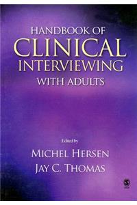Handbook of Clinical Interviewing With Adults