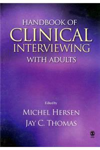 Handbook of Clinical Interviewing with Adults