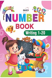 Unique Number Book Writing (1-20)