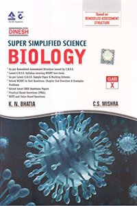 Dinesh Super Simplified Science Biology - Class 10 (2018-19 Session)