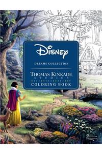 Disney Dreams Collection Thomas Kinkade Studios Coloring Book