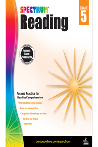 Spectrum Reading Workbook Grade 5