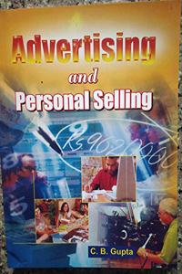 Advertising and Personal Selling By C.B. Gupta