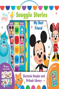 Disney Baby: Snuggle Stories Me Reader Jr Electronic Reader and 8-Book Library Sound Book Set