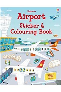 Airport Sticker and Colouring Book