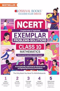 Oswaal Ncert Exemplar (Problems - Solutions) Class 10 Mathematics Book for 2024 Exam
