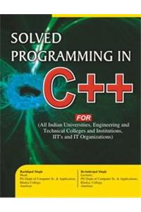 Solved Programming in C++