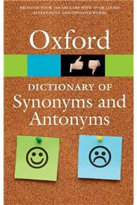 Oxford Dictionary of Synonyms and Antonyms