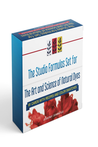 Studio Formulas Set for the Art and Science of Natural Dyes