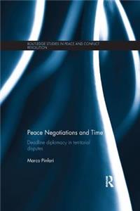 Peace Negotiations and Time: Deadline Diplomacy in Territorial Disputes