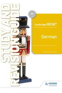 Cambridge Igcse(tm) German Study and Revision Guide