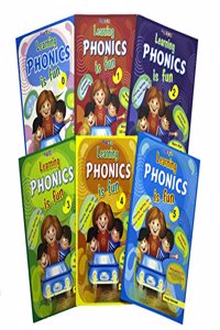 Learning PHONICS is FUN Book Series(6 books)