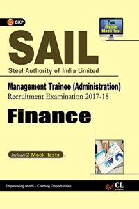 SAIL Finance Management Trainee (Administration) 2017-18