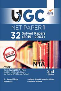 UGC NET Paper 1 - 32 Solved Papers (2019 to 2004) 2nd Edition(Old Edition)