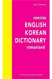 Concise English-Korean Dictionary