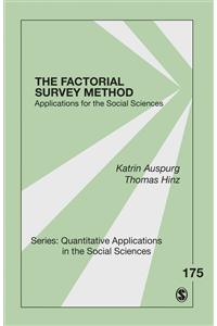 Factorial Survey Experiments