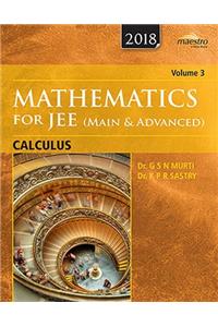 Wiley's Mathematics for JEE (Main & Advanced): Calculus, 2018 - Vol. 3