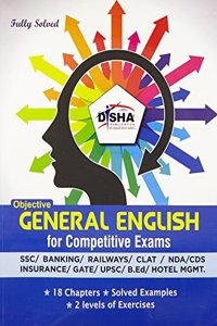 Objective General English for Competitive Exams - Ssc/Banking/Rlwys/Clat/Nda/Cds/Hotel Mgmt./B.Ed