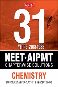 31 Years NEET-AIPMT Chapterwise Solutions - Chemistry