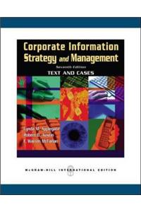 Corporate Information Strategy and Management: Text and Cases