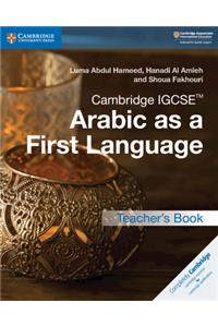 Cambridge Igcse(tm) Arabic as a First Language Teacher's Book