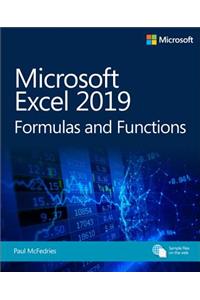 Microsoft Excel 2019 Formulas and Functions