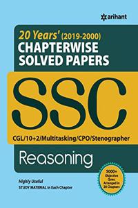 SSC Chapterwise Solved Papers Reasoning 2020