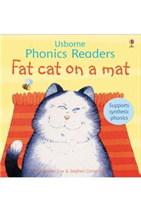 Fat Cat On A Mat Phonics Reader