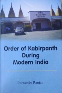 Order of Kabirpanth during modern India