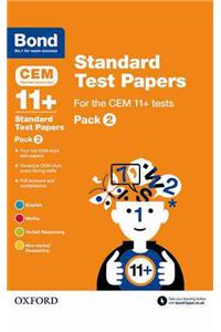 Bond 11+: CEM: Standard Test Papers: Ready for the 2025 exam