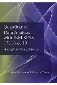 Quantitative Data Analysis with IBM SPSS 17, 18 & 19