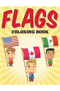 Flags Coloring Book