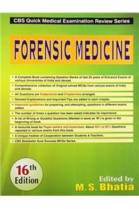 CBS Quick Medical Examination Review Series: Forensic Medicine