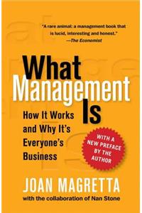 What Management Is