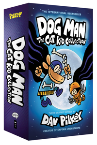 Dog Man: The Cat Kid Collection: From the Creator of Captain Underpants (Dog Man #4-6 Box Set)