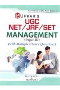 Ugc Net/Jrf/Set Management (Paper-Iii)