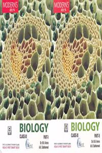 Modern ABC of Biology Class-11 Part I & Part II (Set of 2 Books) (2019-20 Session)