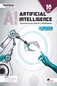Touchpad Computer Textbook - Artificial Intelligence for Class 10, Code 417