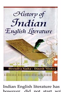 History of Indian English Literature