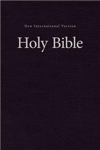 NIV, Value Pew and Worship Bible, Hardcover, Black