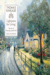 Thomas Kinkade Lightposts for Living 2022 Wall Calendar