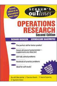 Schaum's Outline of Operations Research